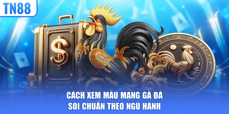 cách xem màu mạng gà đá