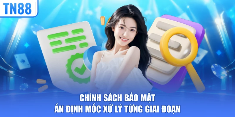 Chính sách bảo mật ấn định mốc xử lý từng giai đoạn