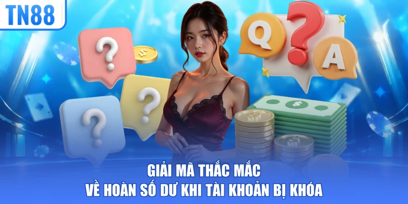 Giải mã thắc mắc về hoàn số dư khi tài khoản bị khóa